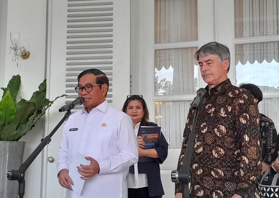 Pramono Anung <b>(NTVNews.id/ Adiansyah)</b>