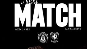 FC Twente bertandang ke markas Manchester United di Stadion Old Trafford, Kamis (26/9/2024). 