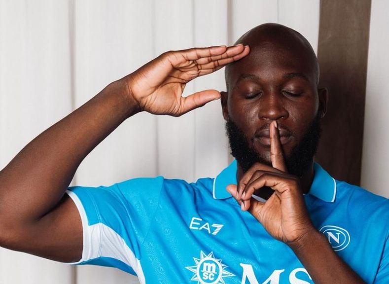 Romelu Lukaku resmi pindah ke Napoli <b>(Instagram Romelu Lukaku)</b>