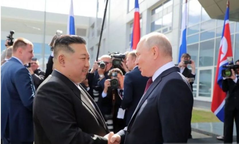 Putin dan Kim Jong Un <b>(Istimewa)</b>