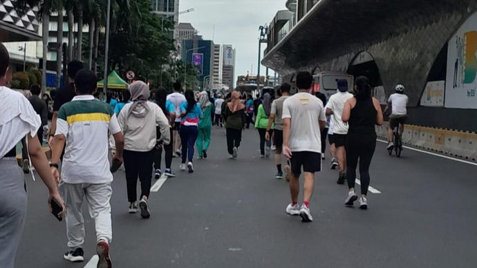 Car Free Day di Sudirman&ndash;Thamrin