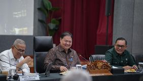 Wakil Menteri Investasi dan Hilirisasi/Wakil Kepala BKPM, Todotua Pasaribu, menghadiri kegiatan Sosialisasi Kebijakan Tarif Resiprokal Amerika Serikat dan Optimalisasi Strategi Perdagangan dan Investasi. 