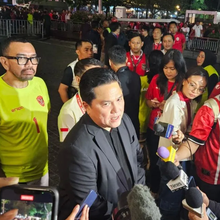 Erick Thohir Sumringah Timnas Indonesia Raih Kemenangan Pertama di Kualifikasi Piala Dunia