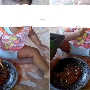 Fakta Balita Dibiarkan Orang Tua Makan Sambal Sampai Nangis