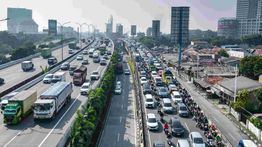Pemprov DKI Uji Coba Tambahan Satu Lajur di Gerbang Tol Fatmawati 2 Demi Urai Kemacetan Sekitar Stasiun MRT Fatmawati