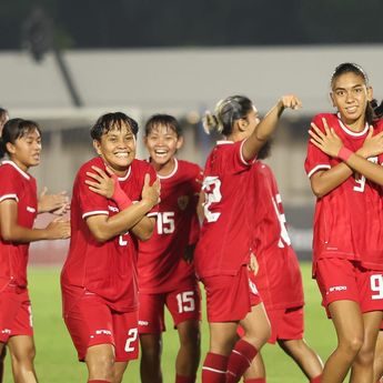 Cetak 2 Gol, Claudia Scheunemann Menangis Usai Laga Melawan Singapura