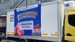 Pemerintah Gelar Operasi Pasar Pangan Murah, Daging Kerbau Dijual Rp75.000 per Kg