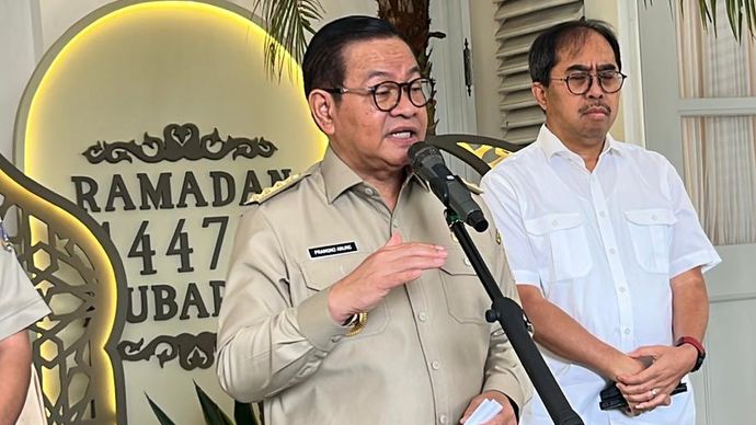 Pramono Anung di Balai Kota DKI Jakarta
