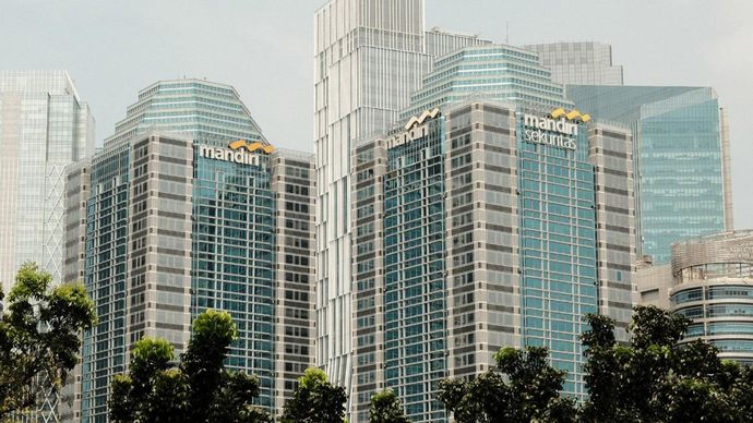 Ilustrasi. Gedung Bank Mandiri. (Foto: Dok/Istimewa) 