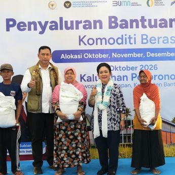 BULOG dan DPR RI Luncurkan Bantuan Pangan Beras Tahap III, Pastikan Keberlanjutan Bantuan hingga Akhir 2026