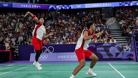 Indonesia hanya menyisakan satu wakilnya di cabang bulu tangkis Olimpiade Paris 2024.