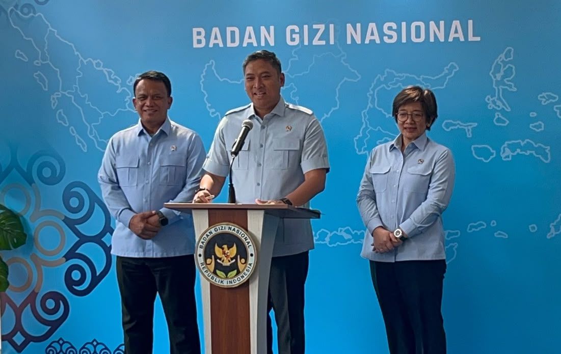 Kepala BGN, Sudaryono (tengah) <b>(NTVNews.id/Adiansyah)</b>