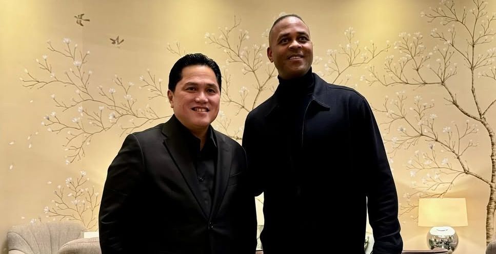 Ketua Umum PSSI bersama Patrick Kluivert/Ist