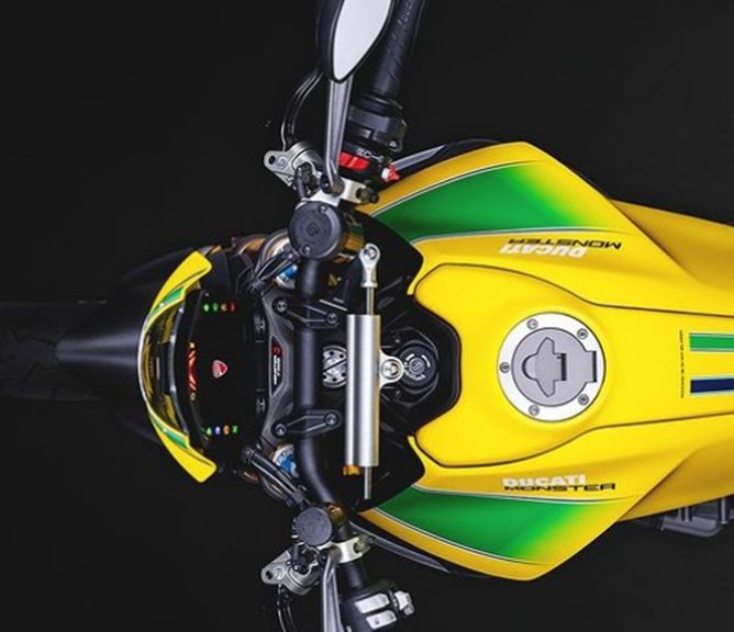 Motor Ducati edisi khusus Aryton Senna <b>(Instagram Ducati)</b>