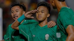 Tim Jawa Timur menang 1-0 atas Jawa Barat pada pertandingan final di Stadion Harapan Bangsa, Banda Aceh, Rabu (18/9/2024).