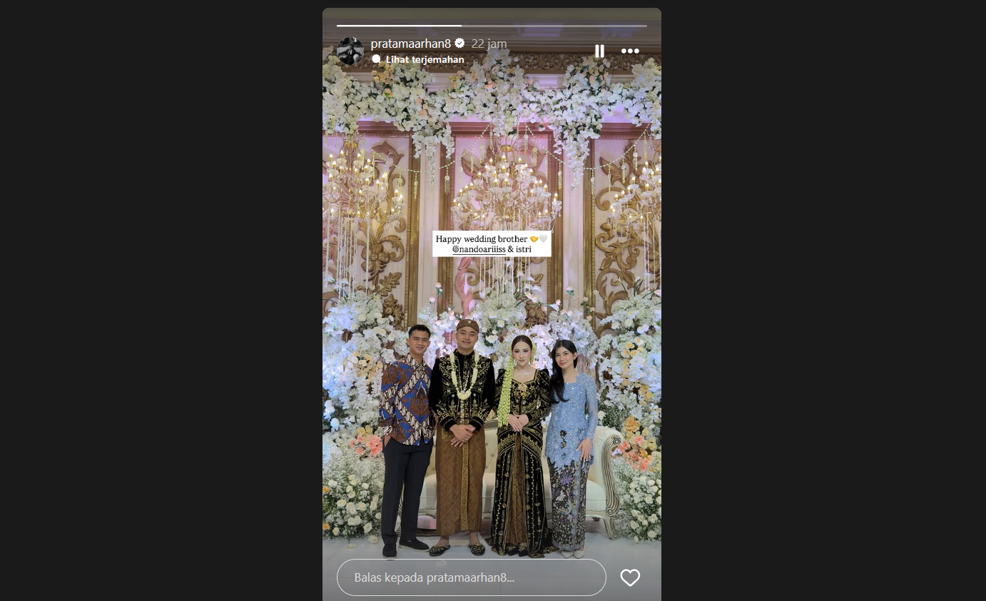 Unggahan Pratama Arhan <b>(Instagram)</b>