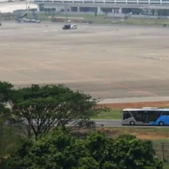 Skytrain di Bandara Soetta Berhenti Beroperasi