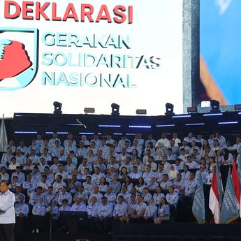 Momen Lucu Prabowo Catat Nama Menpora Dito yang Tak Hadiri GSN