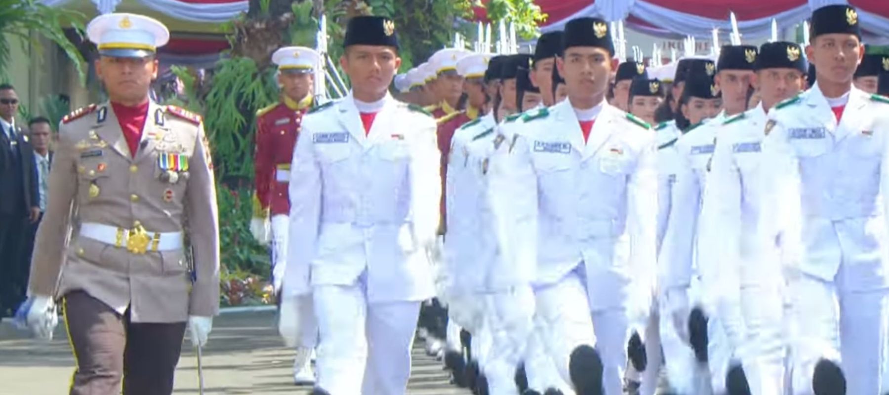 Kapolsek Batuaji, AKP Raden Bimo Dwi Lambang jadi komandan kompi Paskibraka