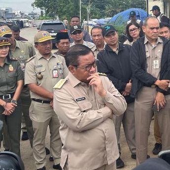 Pramono Ngaku Tiap Jam Hubungi Kadis SDA Pantau Banjir Rob Jakarta