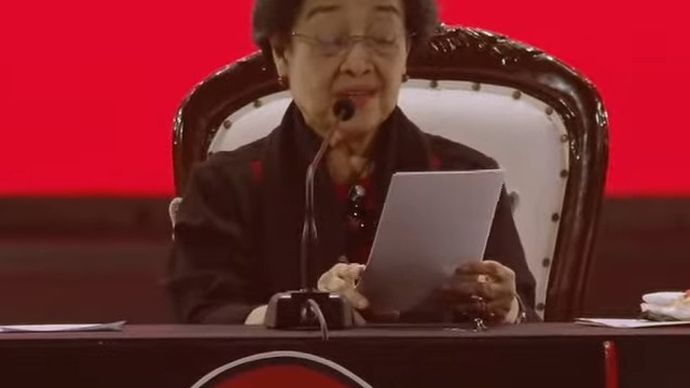 Ketua Umum PDIP Megawati