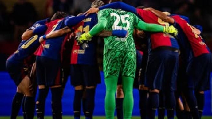 Barcelona ditahan imbang Inter Milan 3-3 pada leg pertama babak semifinal Liga Champions 2024/2025