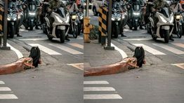 Viral Sosok Wanita Misterius Keluar dari Got