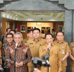 Menkeu Temui Mendagri, Bahas Anggaran Pascabencana hingga Insentif Daerah