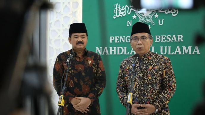 Gus Yahya dan Menkopolhukam