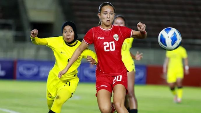 Claudia Scheunemann, jadi andalan Indonesia saat bertemu Kamboja di final Piala AFF 2024