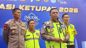 Korps Lalu Lintas Polri menyebut sekitar 25 persen kendaraan telah meninggalkan Jakarta hingga Minggu atau hari ketiga pelaksanaan Operasi Ketupat 2026.