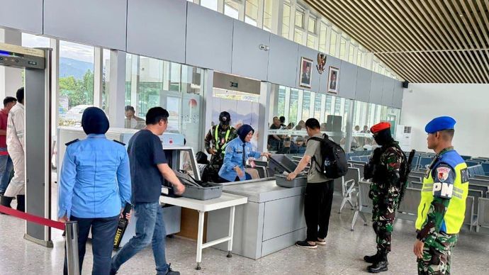 Satgas Terpadu Berhasil Gagalkan Penyelundupan Bahan Mineral di Bandara Weda Bay 