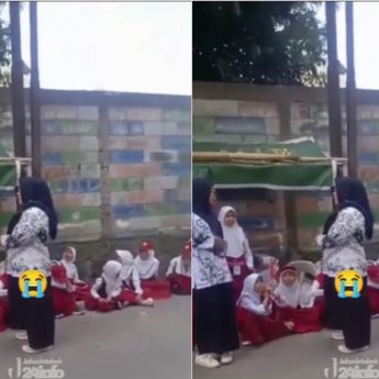 Siswa SD di Bandung Nunggu 5 Jam Buat Sambut Wali Kota Tapi Batal Hadir