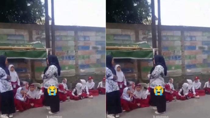 Wali Kota Batal Datang, Siswa SDN 117 Batununggal Kecewa hingga Menangis