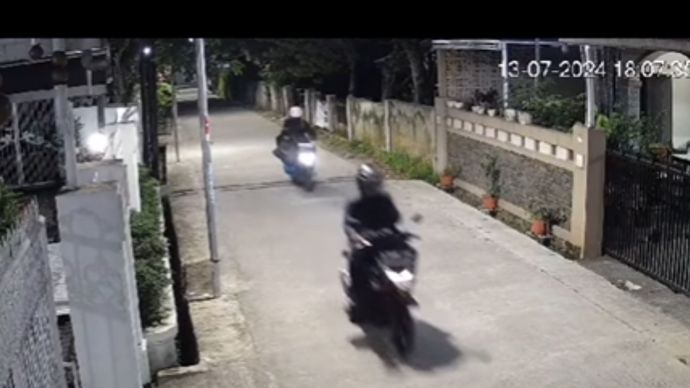 Viral Rumah Wartawan di Bandung Dibobol Maling, Pelaku Terekam CCTV