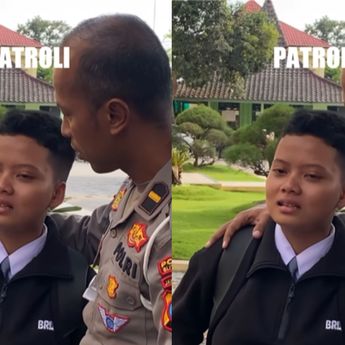 Viral Kisah Haru Pelajar di Blitar Kirim Pesan ke Polisi Minta Diantar Les