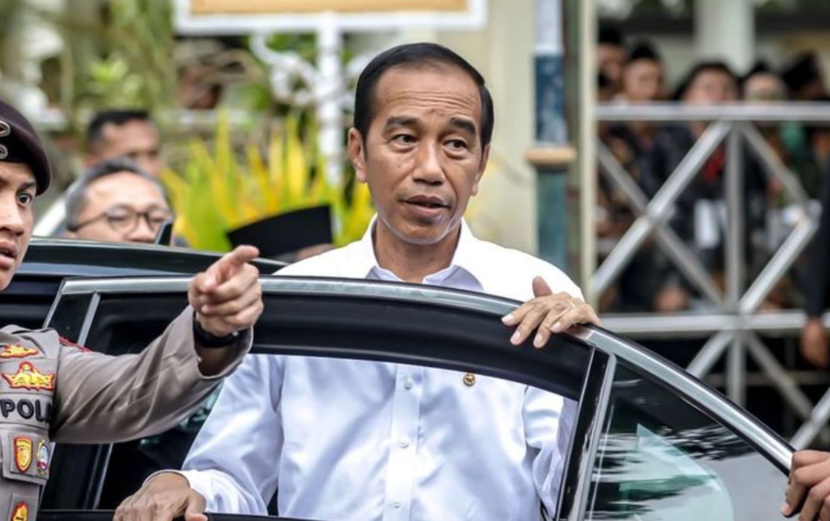 Kompol Syarif bersama Presiden Jokowi <b>(Instagram @syrfxvii)</b>