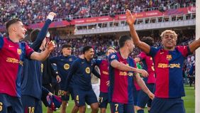 Barcelona mendominasi El Clasico melawan Real Madrid pada musim ini. 