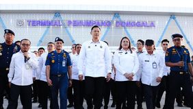 Menteri Koordinator Bidang Infrastruktur dan Pembangunan Kewilayahan, Agus Harimurti Yudhoyono (Menko AHY), meninjau langsung Terminal Penumpang Pelabuhan Donggala pada Rabu, 9 JUli 2025 sebagai bagian dari kunjungan kerjanya di Provinsi Sulawesi Ten