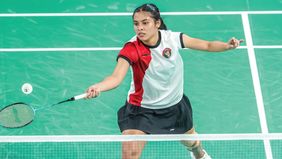 Gregoria Mariska Tunjung jadi satu-satunya pebulutangkis Indonesia yang tersisa di Olimpiade Paris 2024.