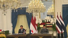 Prabowo Subianto mengusulkan agar Indonesia dan Thailand meningkatkan kerja sama di bidang pertahanan melalui pelaksanaan latihan militer gabungan