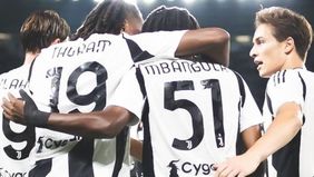 Juventus terlalu tangguh bagi tim Como 1907 pada pekan pertama Serie A 2024/2025. 