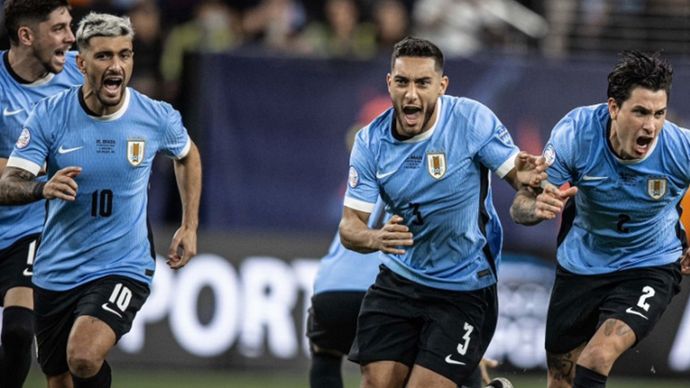 Uruguay melangkah ke semifinal Copa America 2024 usai mengalahkan Brasil lewat adu penalti