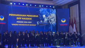 Partai Nasdem mengumumkan struktur pengurus Dewan Pimpinan Pusat (DPP) periode 2024-2029.