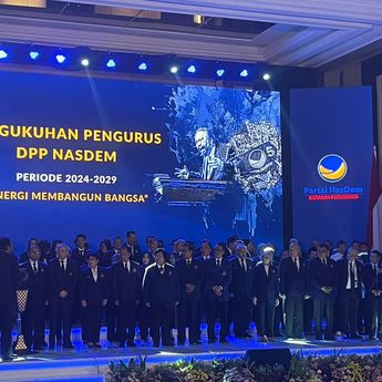 Nasdem Umumkan Struktur Pengurus Baru, Tunjuk Saan Mustopa Jadi Waketum