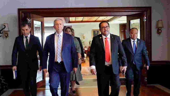 Rano Karno Temui Walkot Ankara