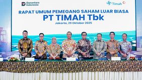 PT Timah Tbk (TINS) menunjuk Harry Budi Sidharta sebagai Wakil Direktur dalam Rapat Umum Pemegang Saham Luar Biasa (RUPSLB) pada Rabu, 29 Oktober 2025.
