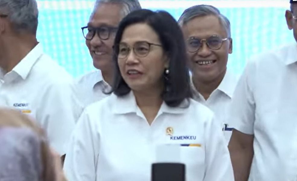 Menkeu Sri Mulyani di konferensi pers APBN KiTa/Ist