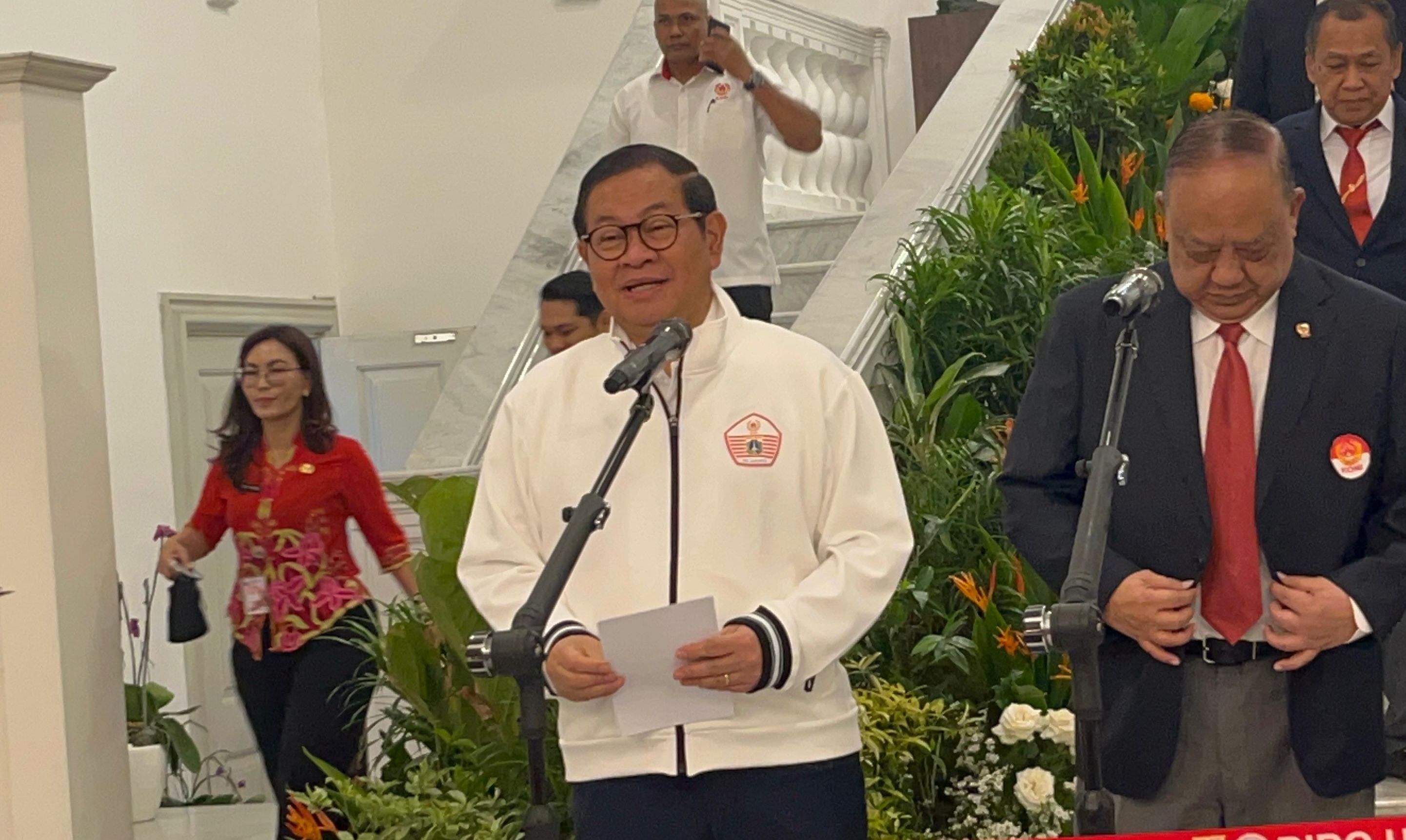 Pramono Anung <b>(Ntvnews.id/Adiansyah)</b>