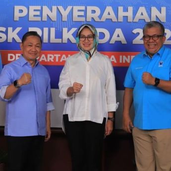 Partai Gelora Kini Resmi Dukung Airin di Pilkada Banten